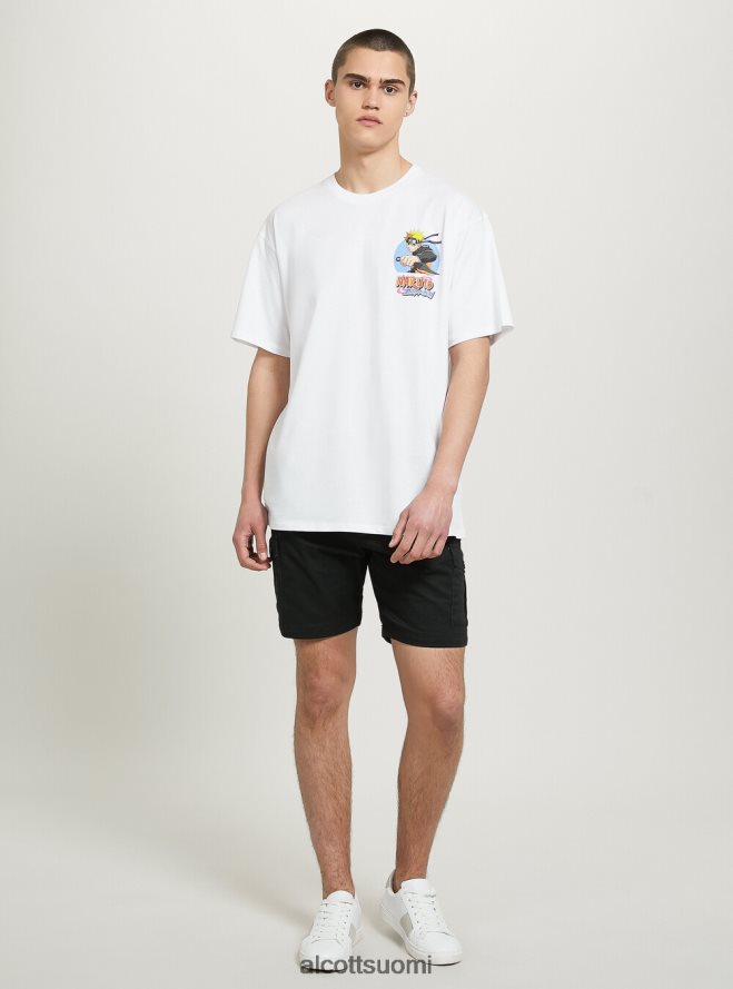 vaatetus fi Alcott miehet naruto t-paita wh3 valkoinen HL28P0694