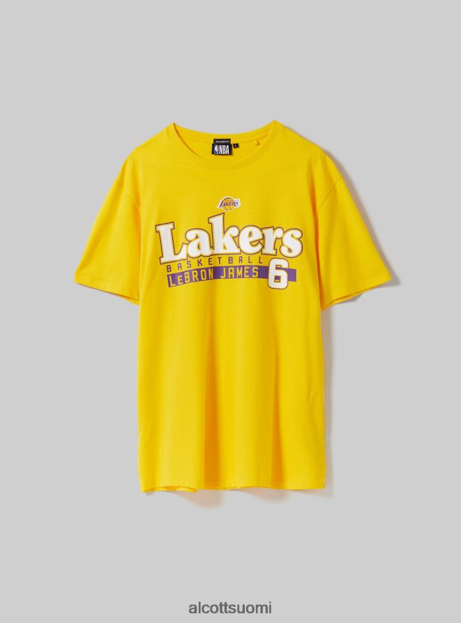 vaatetus fi Alcott miehet nba t-paita ye2 keltainen medium HL28P01034