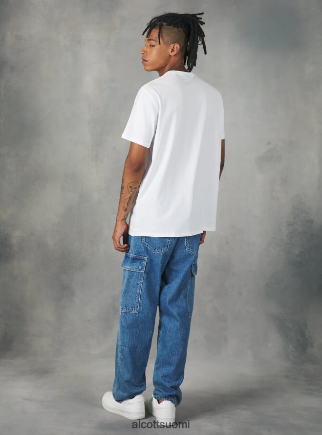 vaatetus fi Alcott miehet outoja asioita t-paita bk1 musta HL28P01160