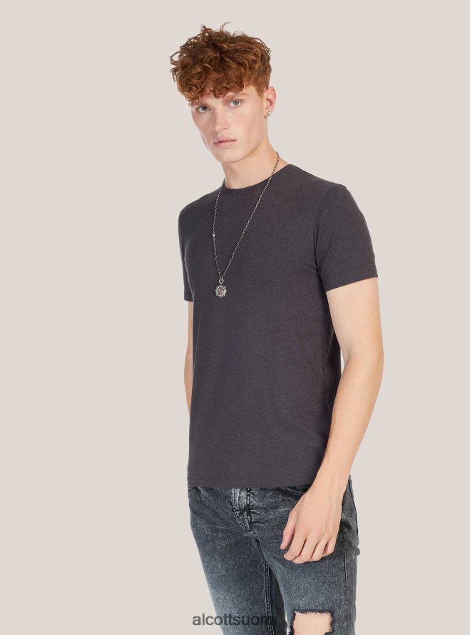 vaatetus fi Alcott miehet painettu t-paita musta HL28P0859