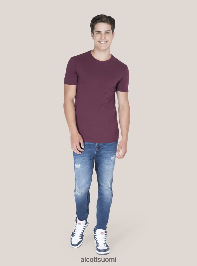 vaatetus fi Alcott miehet painettu t-paita musta HL28P0924