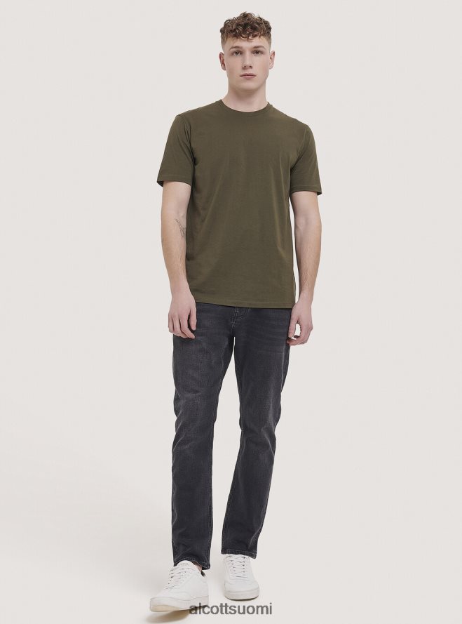 vaatetus fi Alcott miehet perus puuvillainen t-paita valkoinen HL28P0780