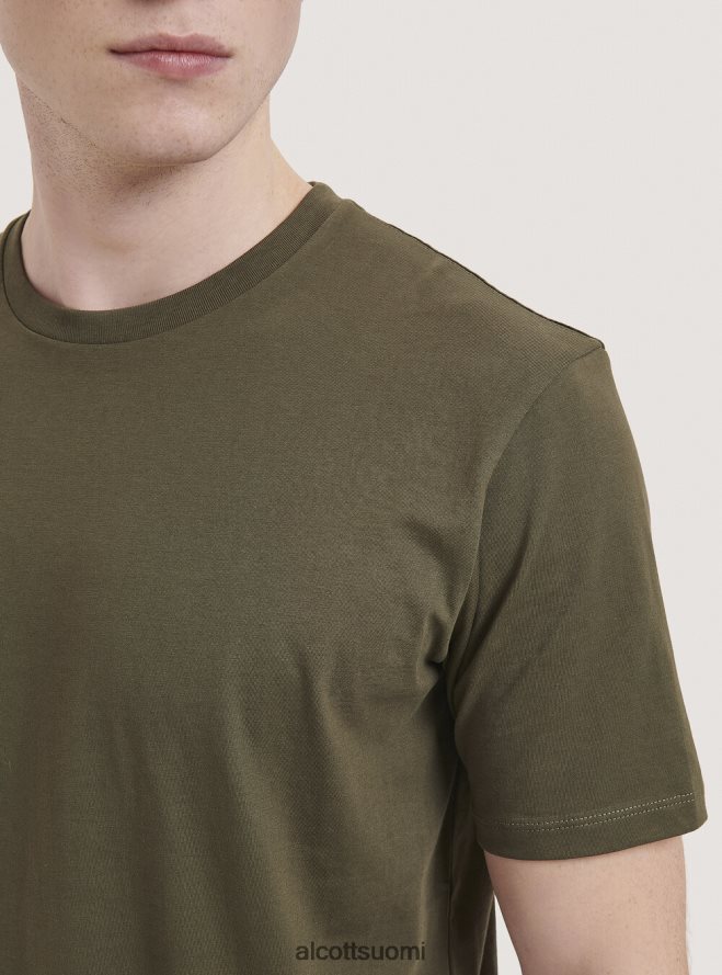 vaatetus fi Alcott miehet perus puuvillainen t-paita valkoinen HL28P0780