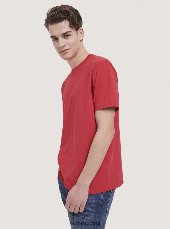 vaatetus fi Alcott miehet perus puuvillainen t-paita valkoinen HL28P0781