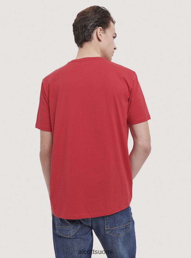 vaatetus fi Alcott miehet perus puuvillainen t-paita valkoinen HL28P0781