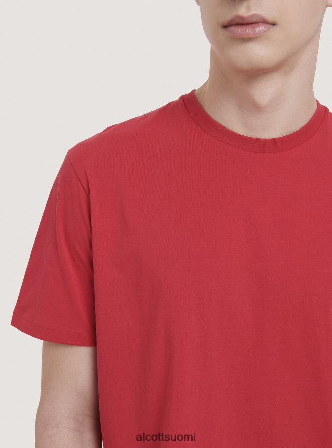 vaatetus fi Alcott miehet perus puuvillainen t-paita valkoinen HL28P0781