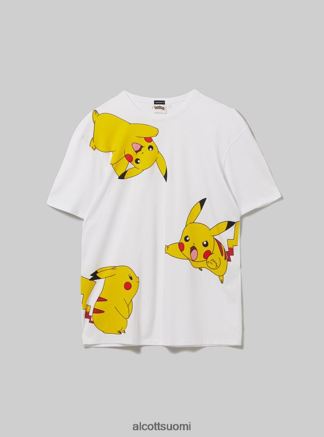 vaatetus fi Alcott miehet pokemon t-paita wh1 luonnonvalkoinen HL28P0642
