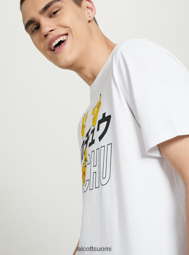 vaatetus fi Alcott miehet pokemon t-paita wh3 valkoinen HL28P0643