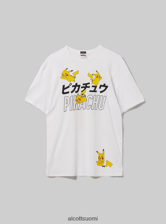 vaatetus fi Alcott miehet pokemon t-paita wh3 valkoinen HL28P0643