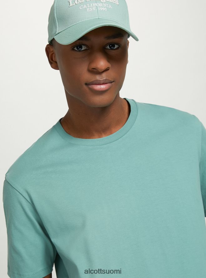 vaatetus fi Alcott miehet puuvillainen pyöreäkauluksinen t-paita bk1 musta HL28P01026