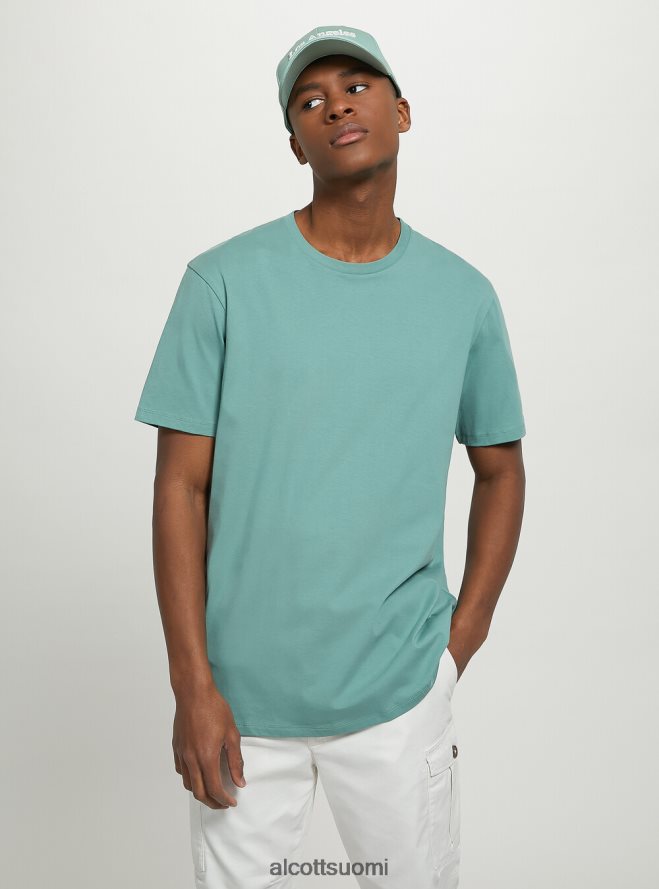 vaatetus fi Alcott miehet puuvillainen pyöreäkauluksinen t-paita bk1 musta HL28P01026