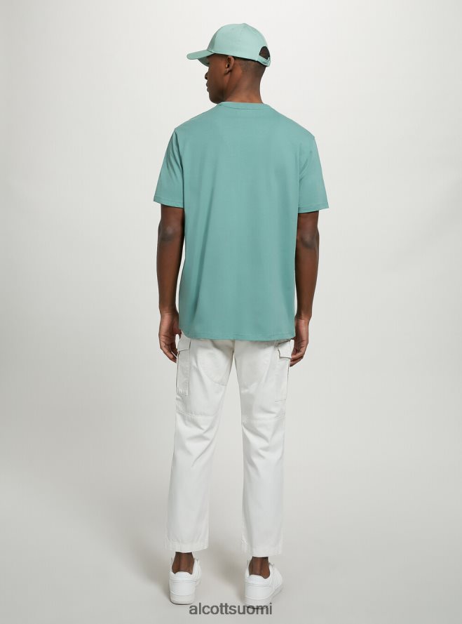 vaatetus fi Alcott miehet puuvillainen pyöreäkauluksinen t-paita bk1 musta HL28P01026