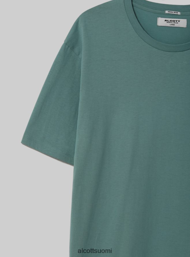 vaatetus fi Alcott miehet puuvillainen pyöreäkauluksinen t-paita bk1 musta HL28P01026