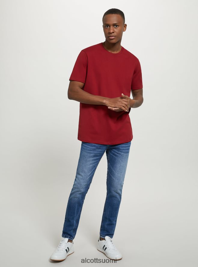 vaatetus fi Alcott miehet puuvillainen pyöreäkauluksinen t-paita bk1 musta HL28P01069