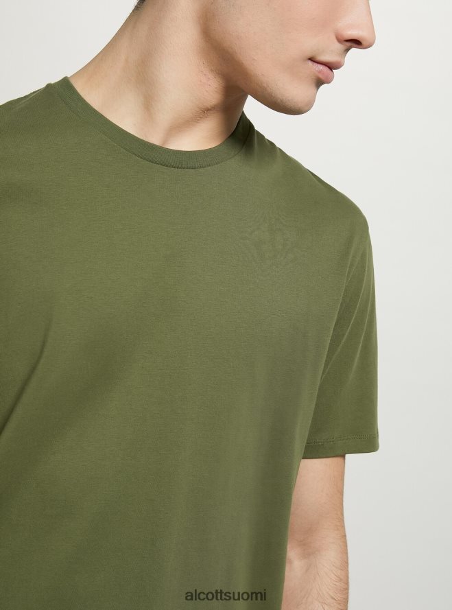 vaatetus fi Alcott miehet puuvillainen pyöreäkauluksinen t-paita bk1 musta HL28P01074