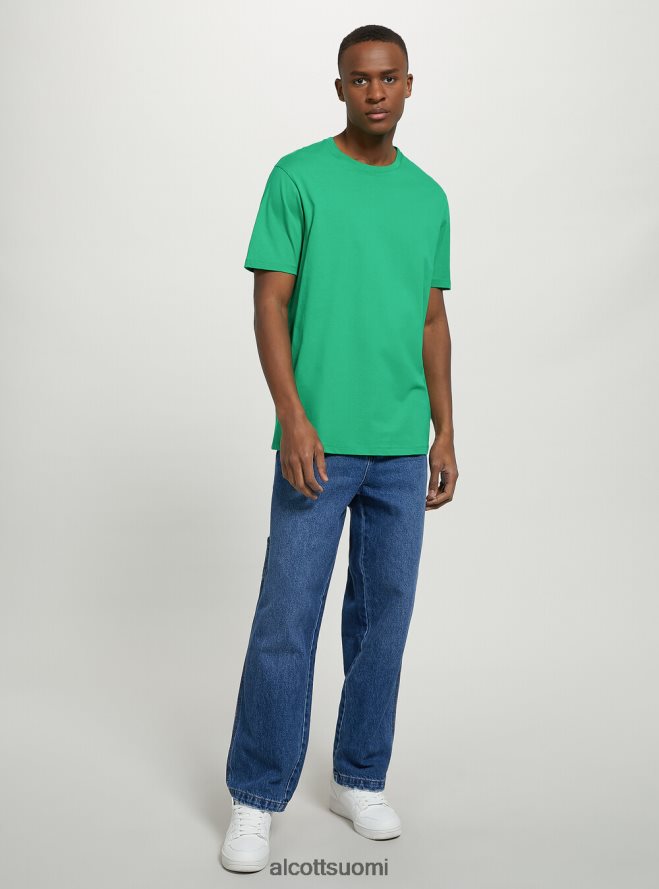 vaatetus fi Alcott miehet puuvillainen pyöreäkauluksinen t-paita bk1 musta HL28P01078