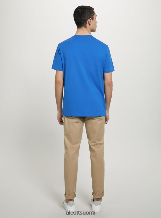 vaatetus fi Alcott miehet puuvillainen pyöreäkauluksinen t-paita bk1 musta HL28P01177