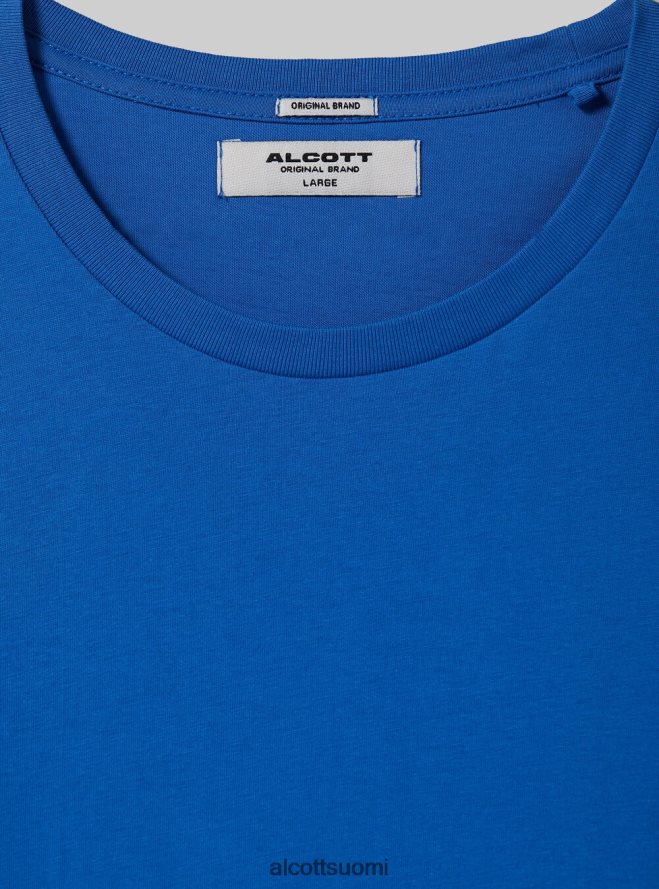 vaatetus fi Alcott miehet puuvillainen pyöreäkauluksinen t-paita bk1 musta HL28P01177
