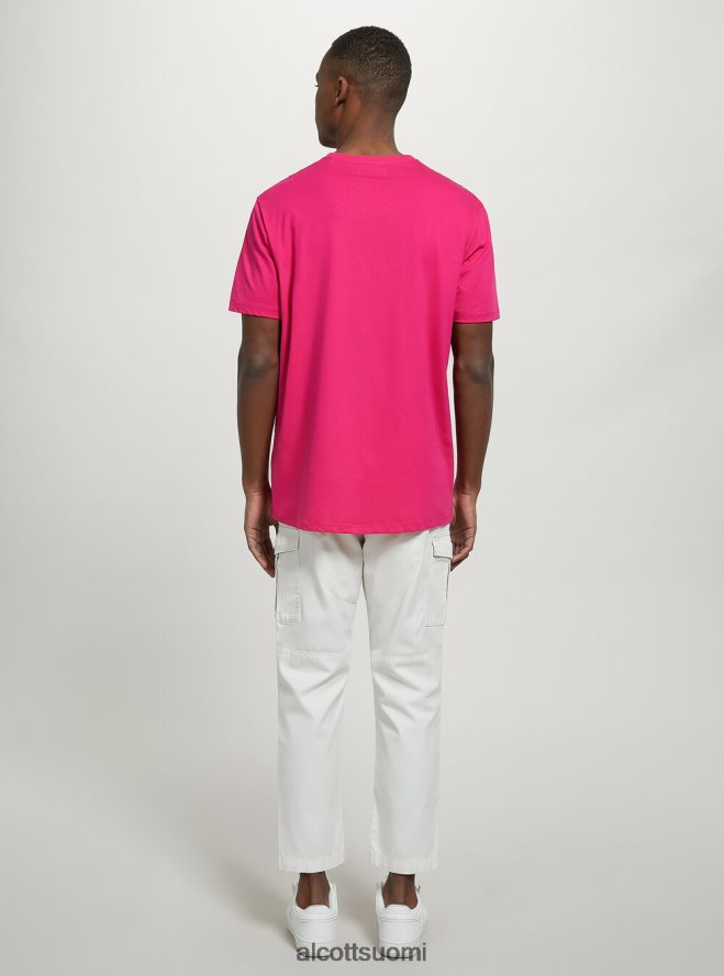 vaatetus fi Alcott miehet puuvillainen pyöreäkauluksinen t-paita bk1 musta HL28P01202