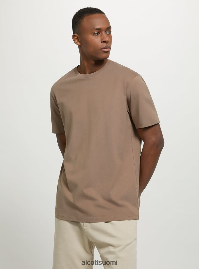 vaatetus fi Alcott miehet puuvillainen pyöreäkauluksinen t-paita bk1 musta HL28P0681