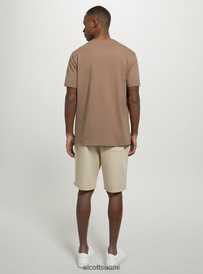 vaatetus fi Alcott miehet puuvillainen pyöreäkauluksinen t-paita bk1 musta HL28P0681