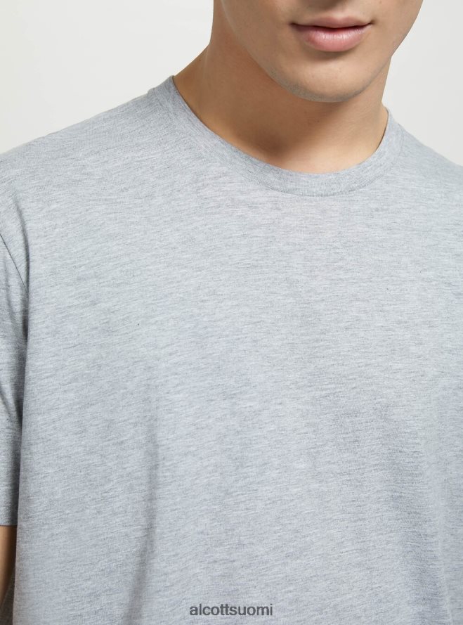 vaatetus fi Alcott miehet puuvillainen pyöreäkauluksinen t-paita bk1 musta HL28P0687