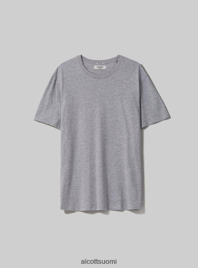 vaatetus fi Alcott miehet puuvillainen pyöreäkauluksinen t-paita bk1 musta HL28P0687