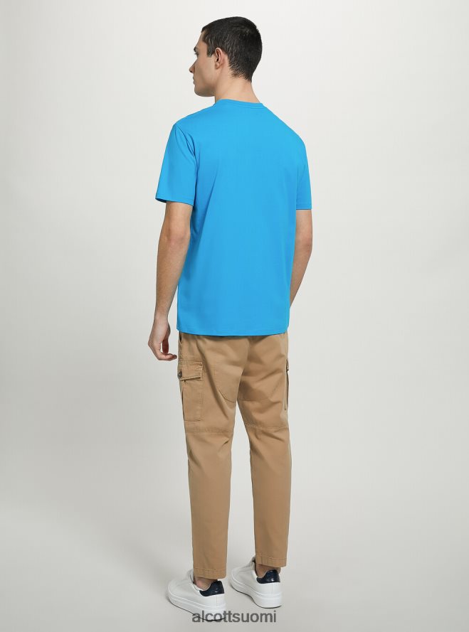 vaatetus fi Alcott miehet puuvillainen pyöreäkauluksinen t-paita bk1 musta HL28P0892