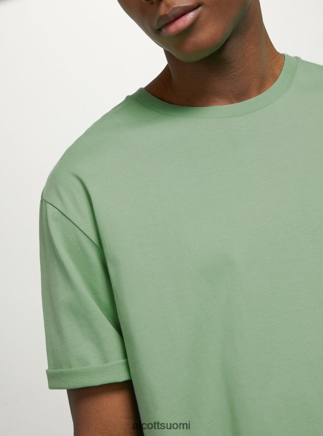 vaatetus fi Alcott miehet pyöreä kaula-aukkoinen puuvillainen t-paita wh2 valkoinen HL28P0930