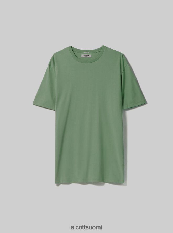 vaatetus fi Alcott miehet pyöreä kaula-aukkoinen puuvillainen t-paita wh2 valkoinen HL28P0930