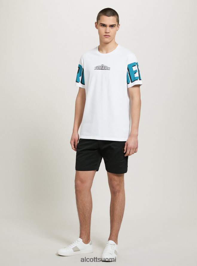 vaatetus fi Alcott miehet sankari academian t-paitani wh3 valkoinen HL28P0658