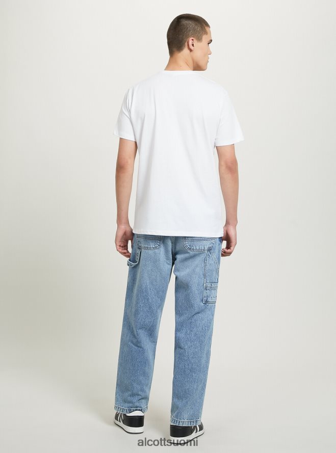 vaatetus fi Alcott miehet sankari academian t-paitani wh3 valkoinen HL28P0659