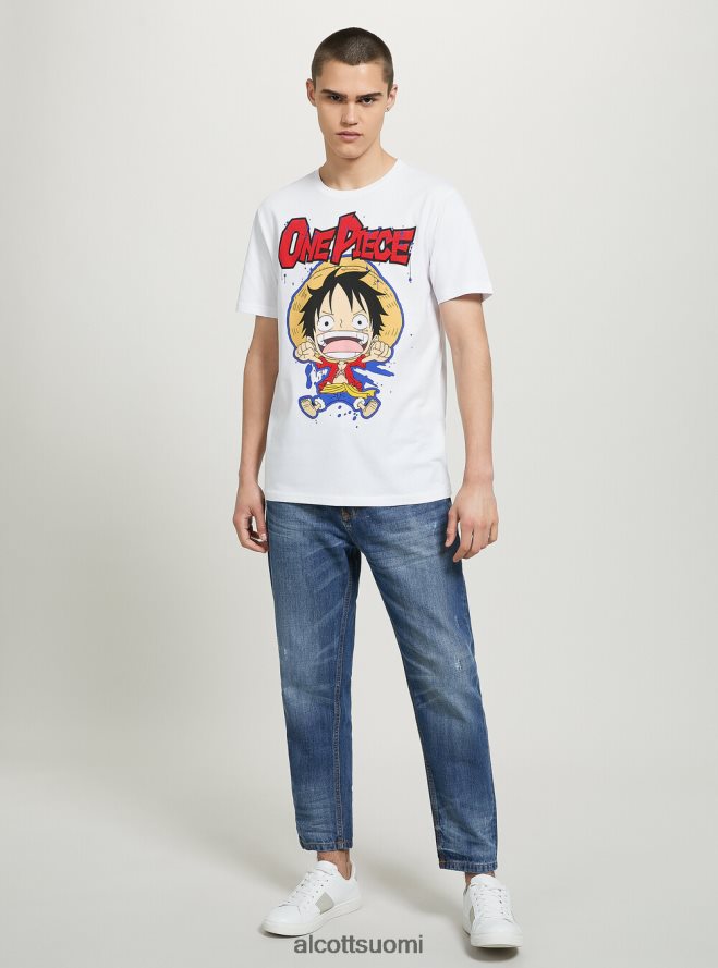 vaatetus fi Alcott miehet yksiosainen t-paita wh3 valkoinen HL28P0639