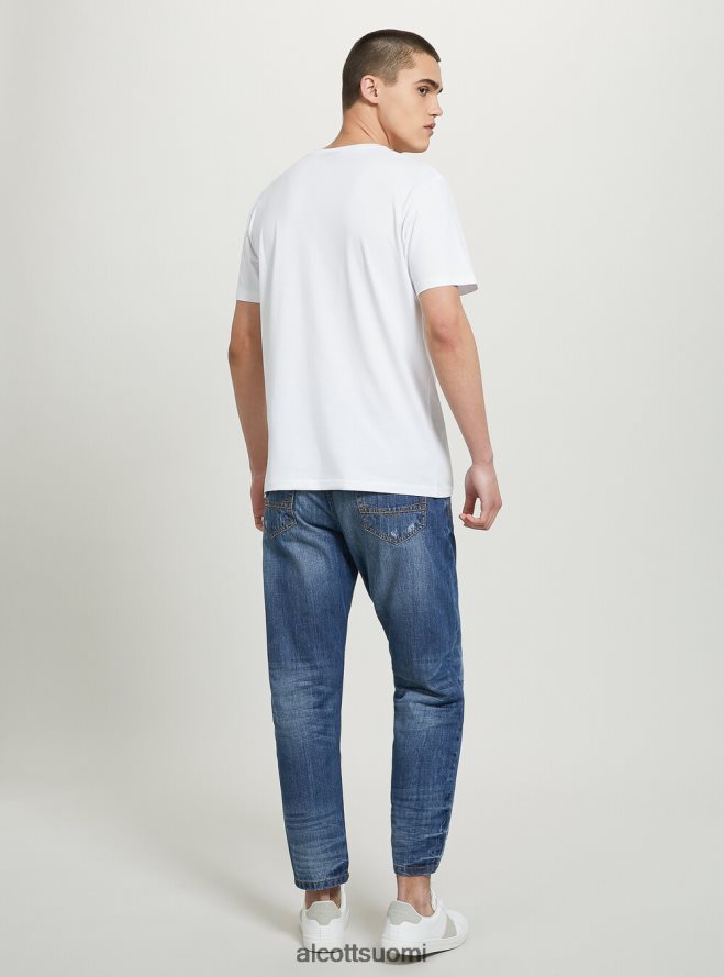 vaatetus fi Alcott miehet yksiosainen t-paita wh3 valkoinen HL28P0639