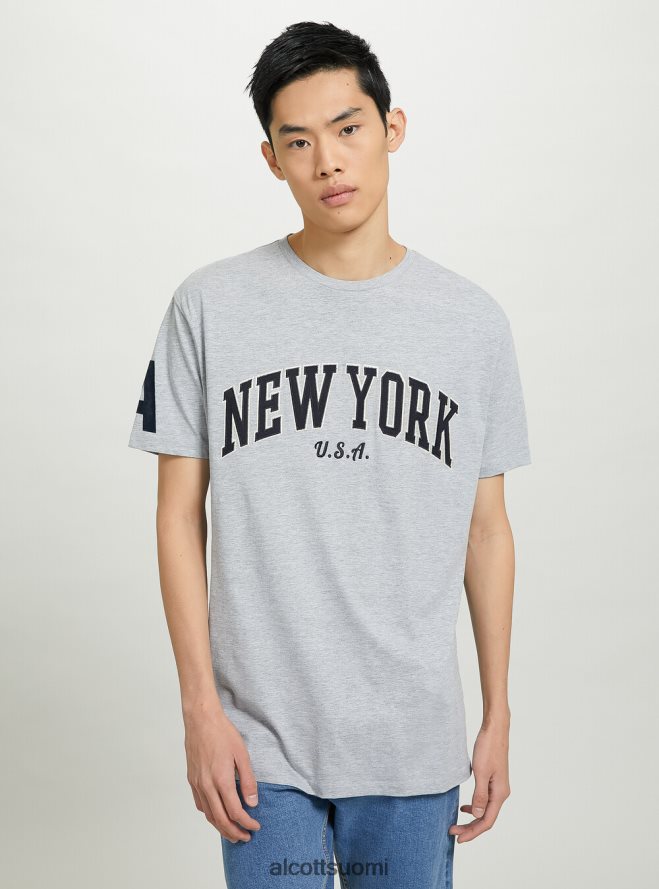 vaatetus fi Alcott miehet ylisuuri puuvillainen t-paita c104 kerma HL28P01185