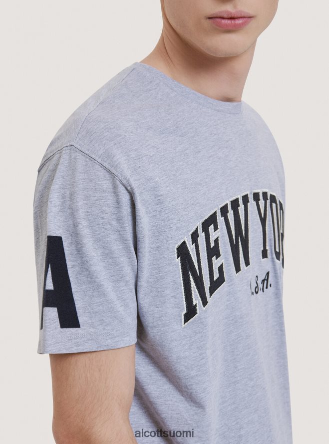 vaatetus fi Alcott miehet ylisuuri puuvillainen t-paita c104 kerma HL28P01185