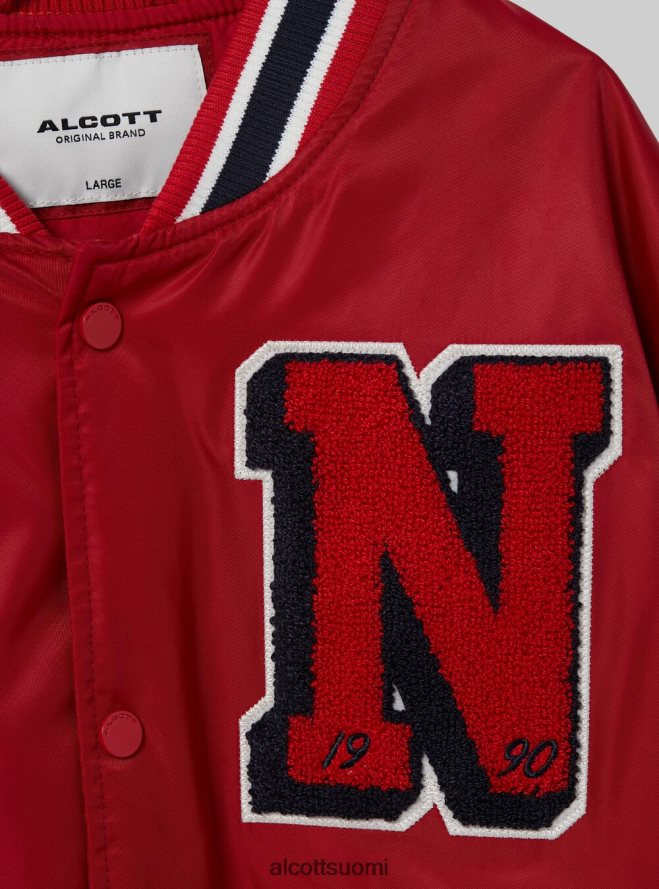 vaatetus fi Alcott miehet Yliopiston bomber-takki, jossa on paikka ry1 royale tumma HL28P0864
