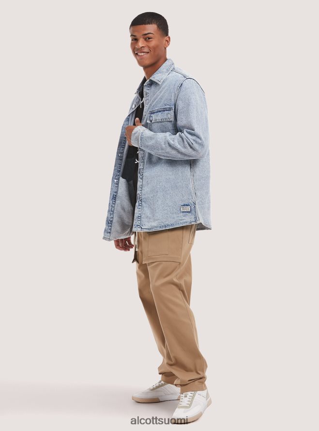 vaatetus fi Alcott miehet denim paita takki d006 taivaansininen HL28P01043
