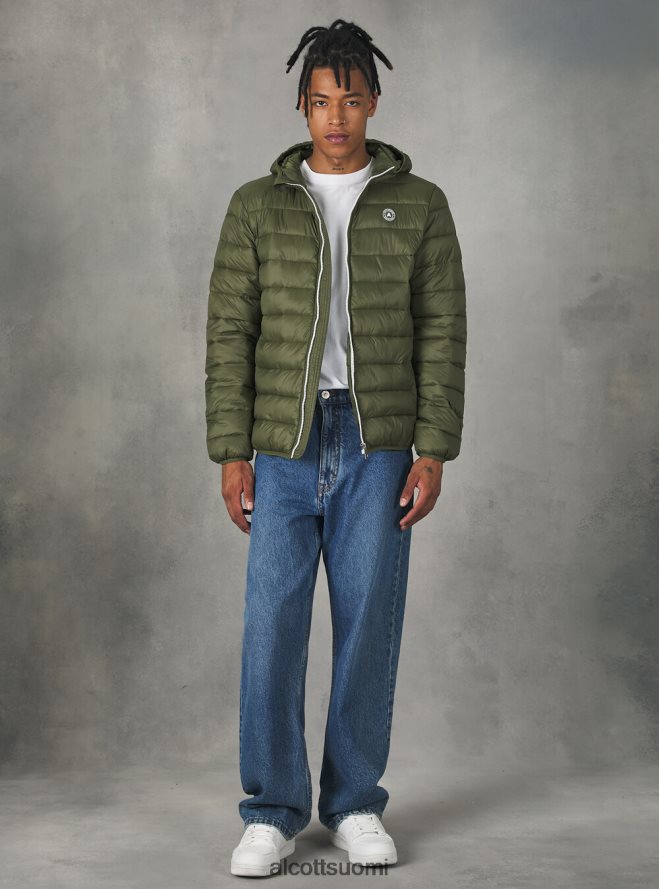 vaatetus fi Alcott miehet giubbotto basic con imbottitura reciclabile musta bk1 HL28P01128