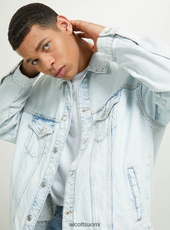 vaatetus fi Alcott miehet giubbotto denim oversize d001 syvän sininen HL28P0650