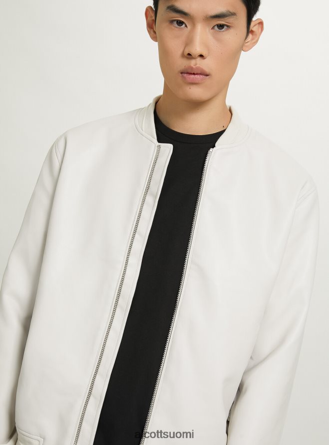 vaatetus fi Alcott miehet nahkainen bomber-takki bk1 musta HL28P0918