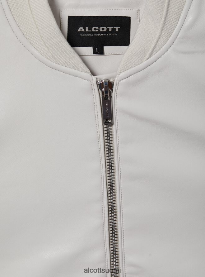 vaatetus fi Alcott miehet nahkainen bomber-takki bk1 musta HL28P0918