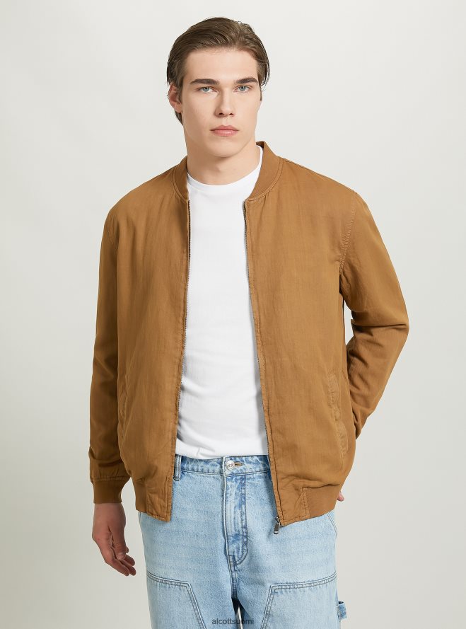 vaatetus fi Alcott miehet pellava bomber-takki sininen HL28P0741