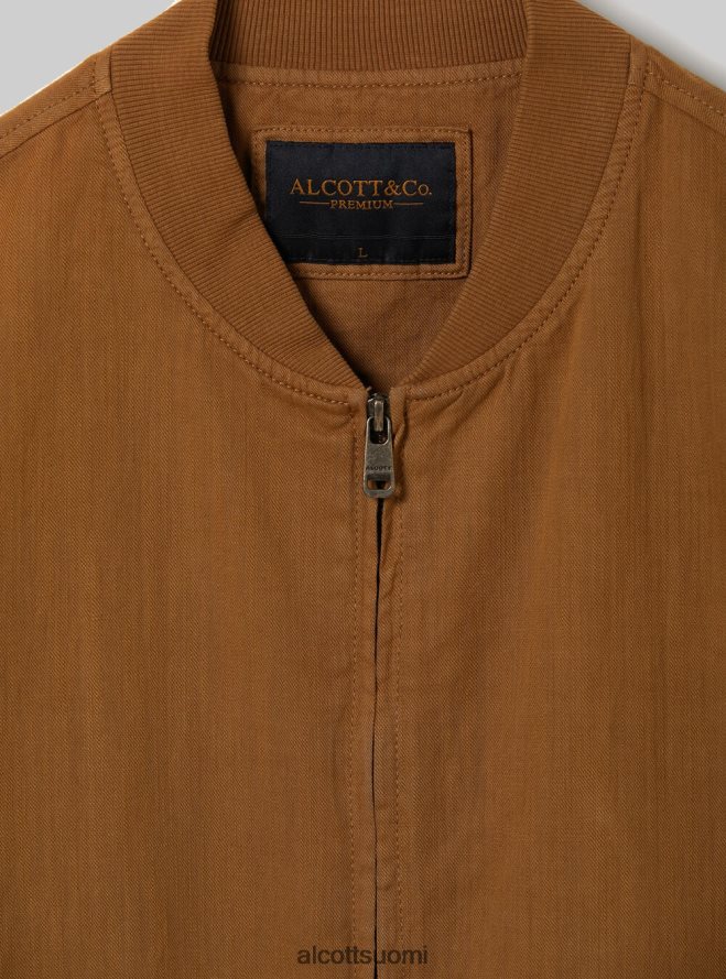 vaatetus fi Alcott miehet pellava bomber-takki sininen HL28P0741