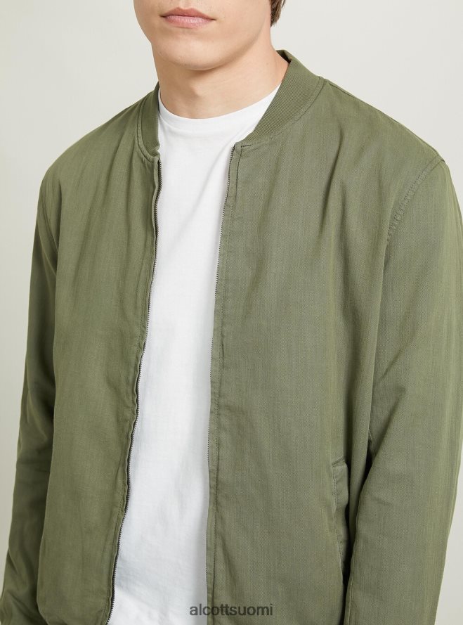 vaatetus fi Alcott miehet pellava bomber-takki sininen HL28P0869