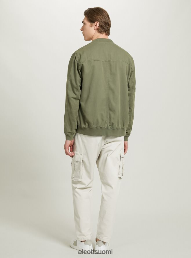 vaatetus fi Alcott miehet pellava bomber-takki sininen HL28P0869