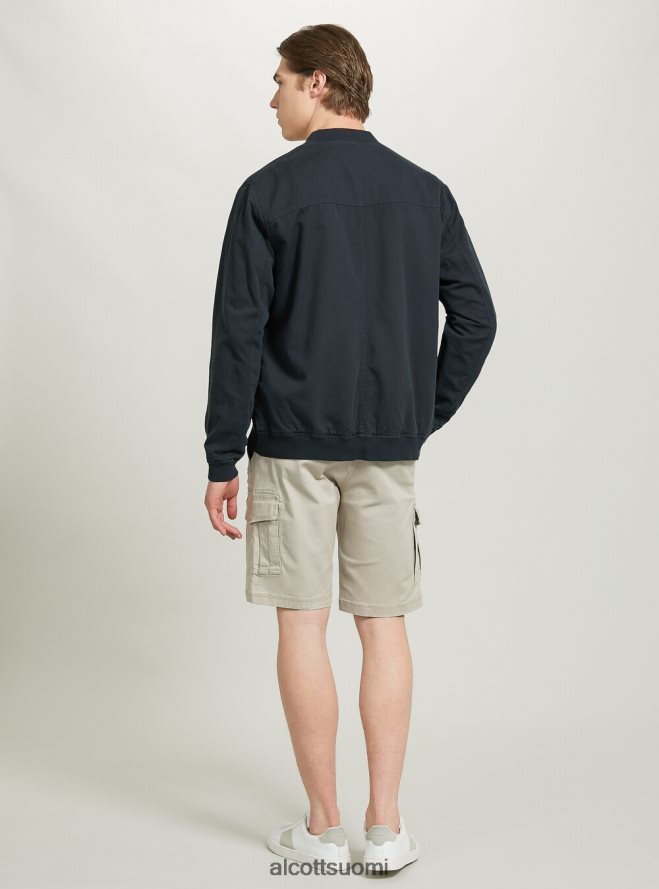 vaatetus fi Alcott miehet pellava bomber-takki sininen HL28P0982