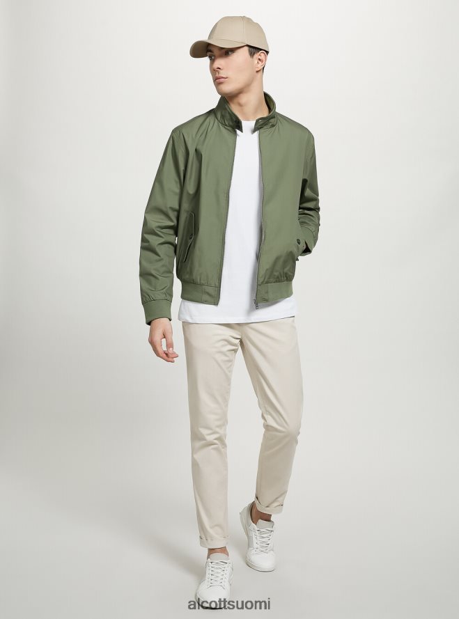 vaatetus fi Alcott miehet puuvillasekoitettu bomber-takki bg1 beige tumma HL28P01201