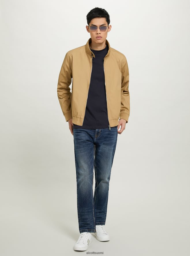 vaatetus fi Alcott miehet puuvillasekoitettu bomber-takki bg1 beige tumma HL28P0691