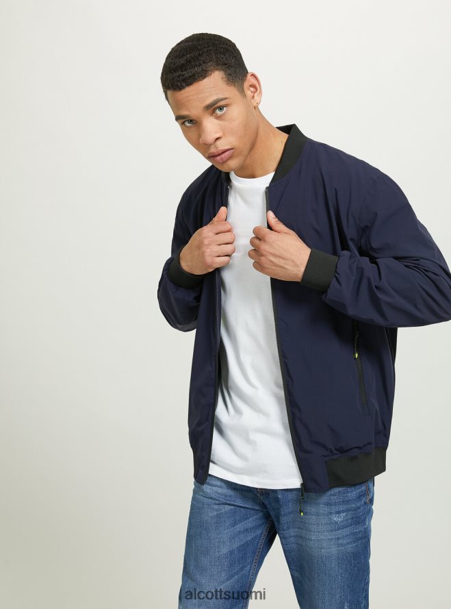 vaatetus fi Alcott miehet takki uurretuilla yksityiskohdilla musta HL28P0896